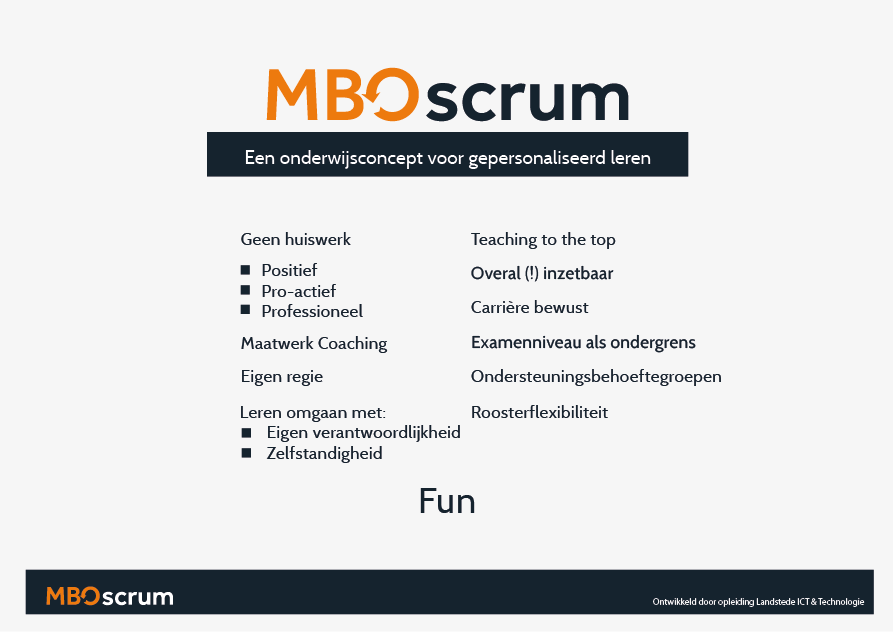 MBOscrum - gepersonaliseerd leren